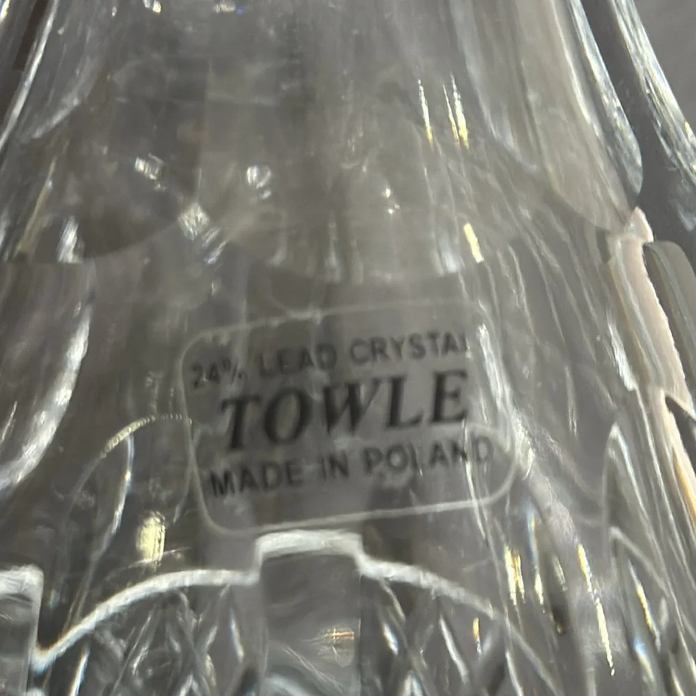 Crystal Towle Decanter